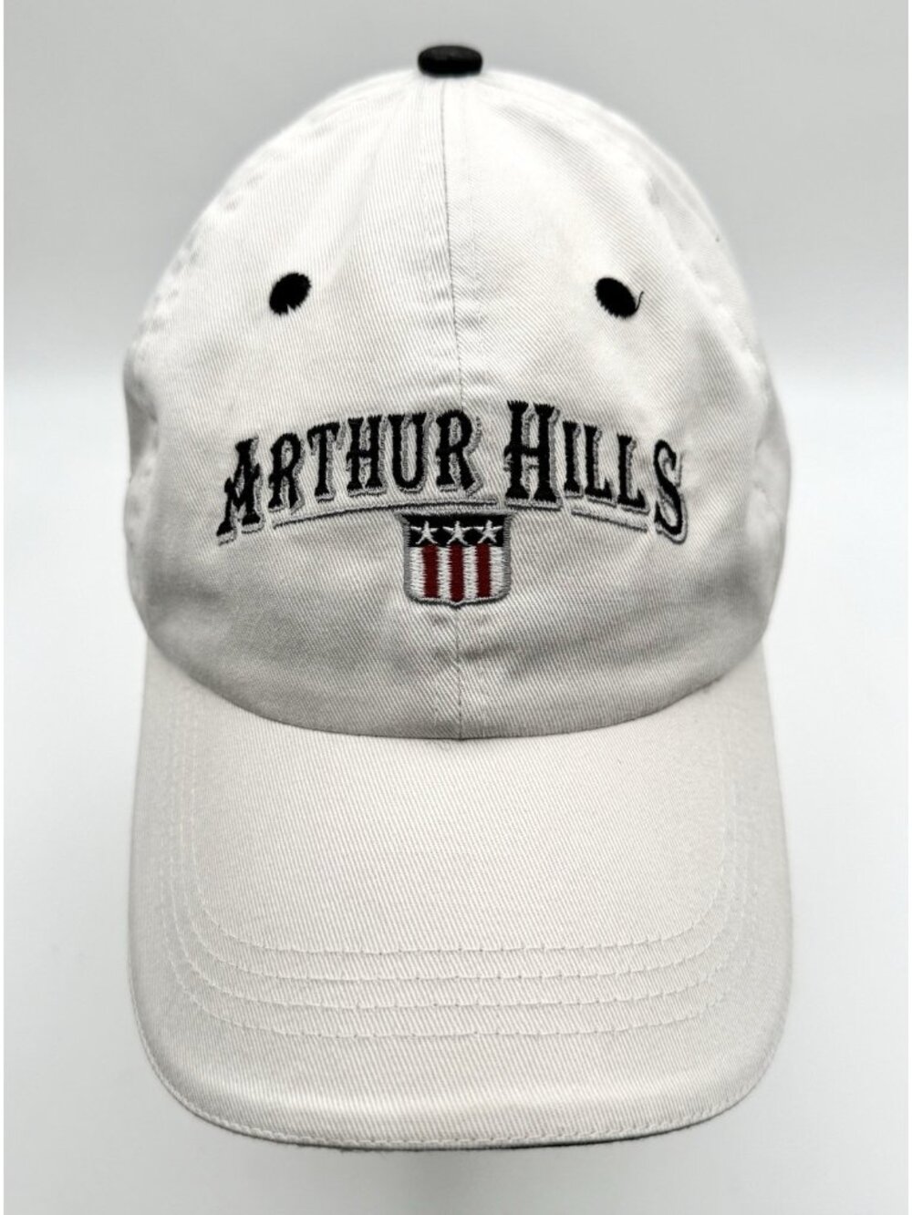 Arthur Hills Golf Club Strap Back Adjustable Golf Cap Rare HTF Pre Owned VGC